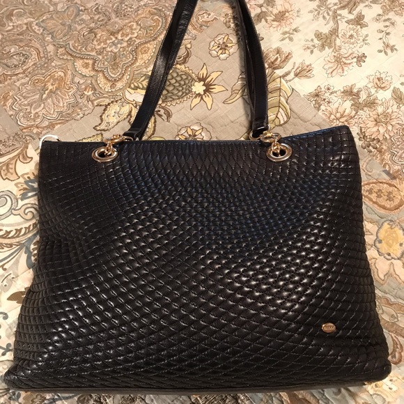 Bally Leather quilted bag - Picture 1 of 8